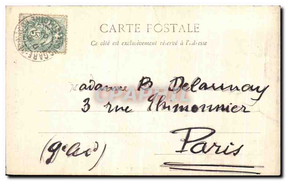 CPA Bourg Eglise De Brou Tombeau de Marguerite de Bourbon  — Verso