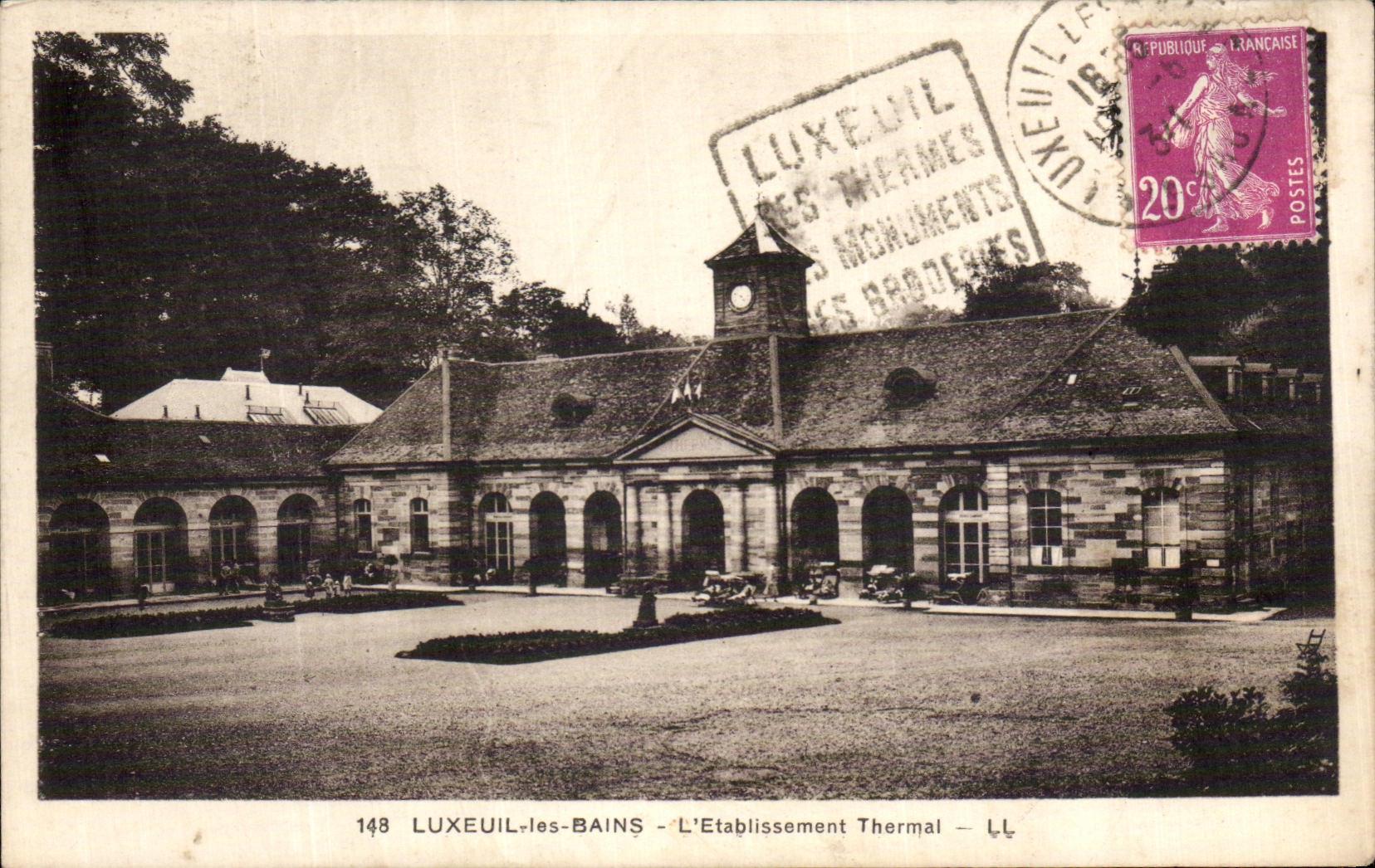 CPA Luxeuil Les Bains L Etablissement Thermal 