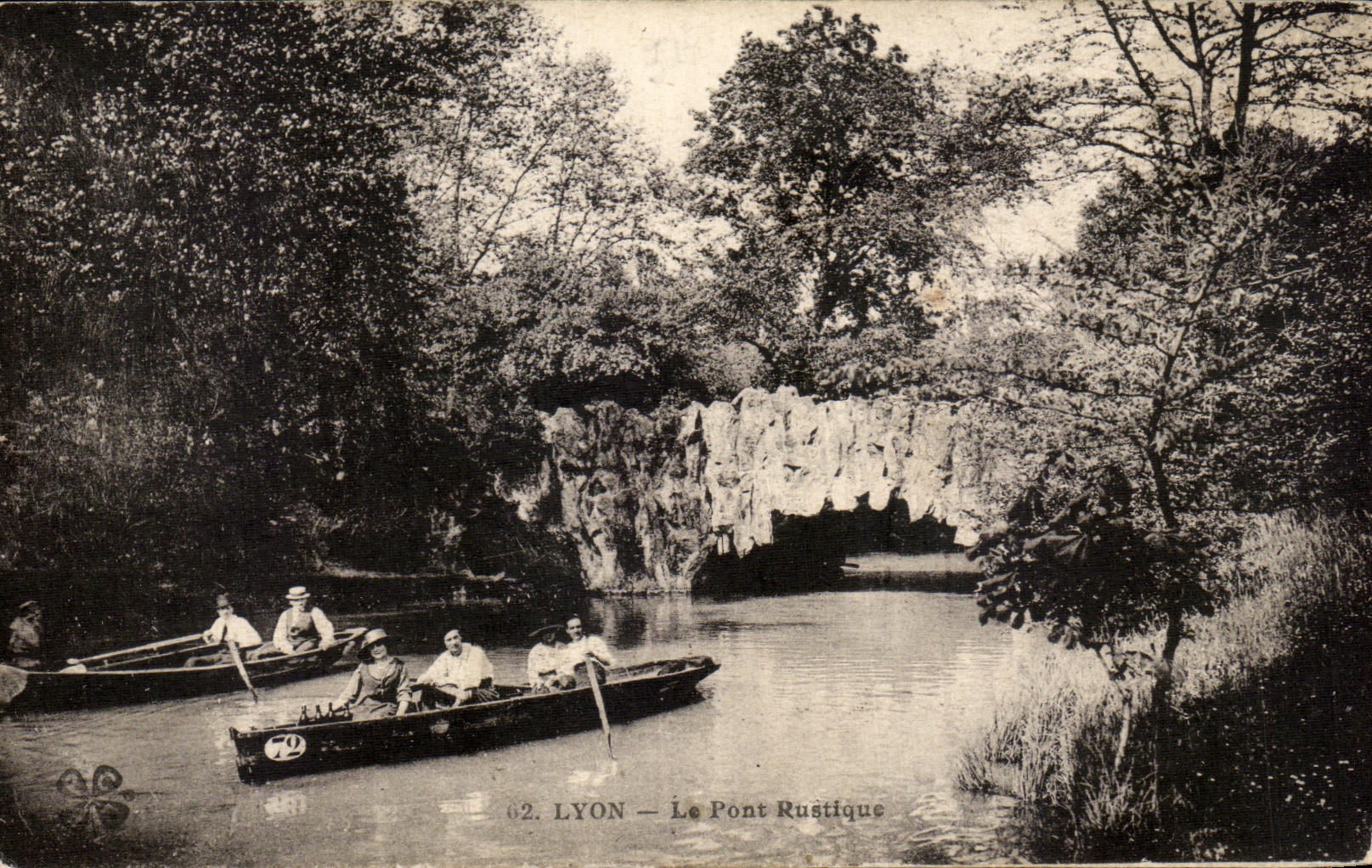 LYON — Le Pont Rustique — Éditeur Lyon, n°62