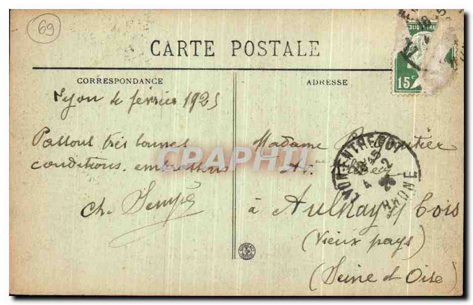 Lyon — Le Grand-Théâtre — BR - 4705 — Reverso