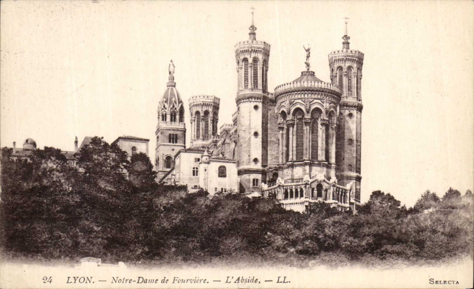 LYON — Notre-Dame de Fourvière — L'Abside — Selecta