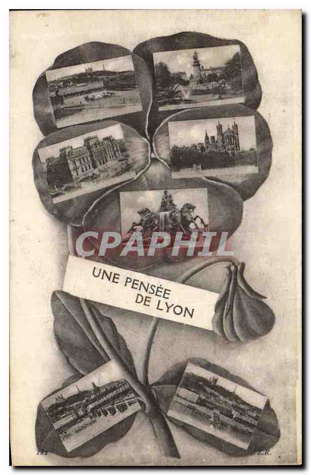 Une pensée de Lyon — éditeur E.R., n° 181