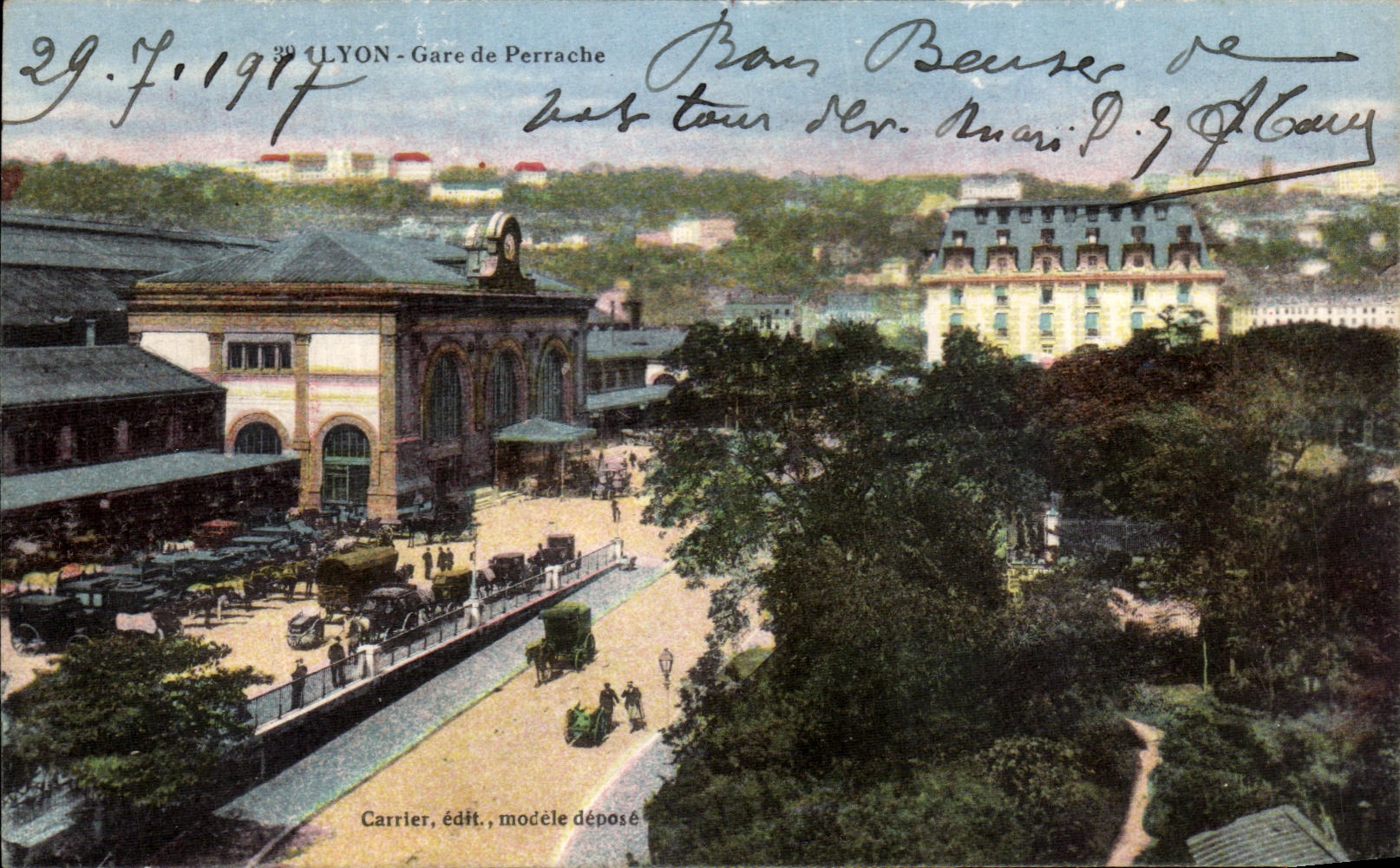 CPA Lyon Gare de Perrache