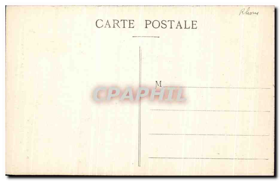 Notre-Dame de Fourvière — Patronne de Lyon — D. Paillet, édit. Lyon, n°23 — Verso