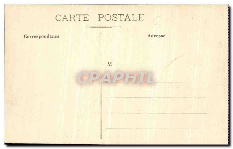 LYON - Cours du Midi et Place Carnot — S. Farges, édit., Lyon, n° 5060 — Verso