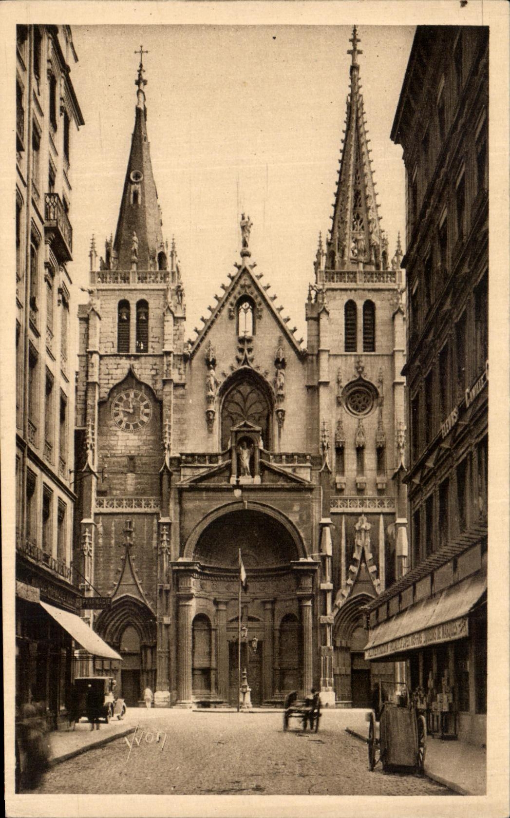Lyon - Église Saint-Nizier — Éditeur Yvon, n°8