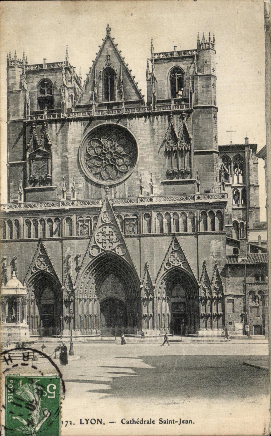 LYON — Cathédrale Saint-Jean — Société 172