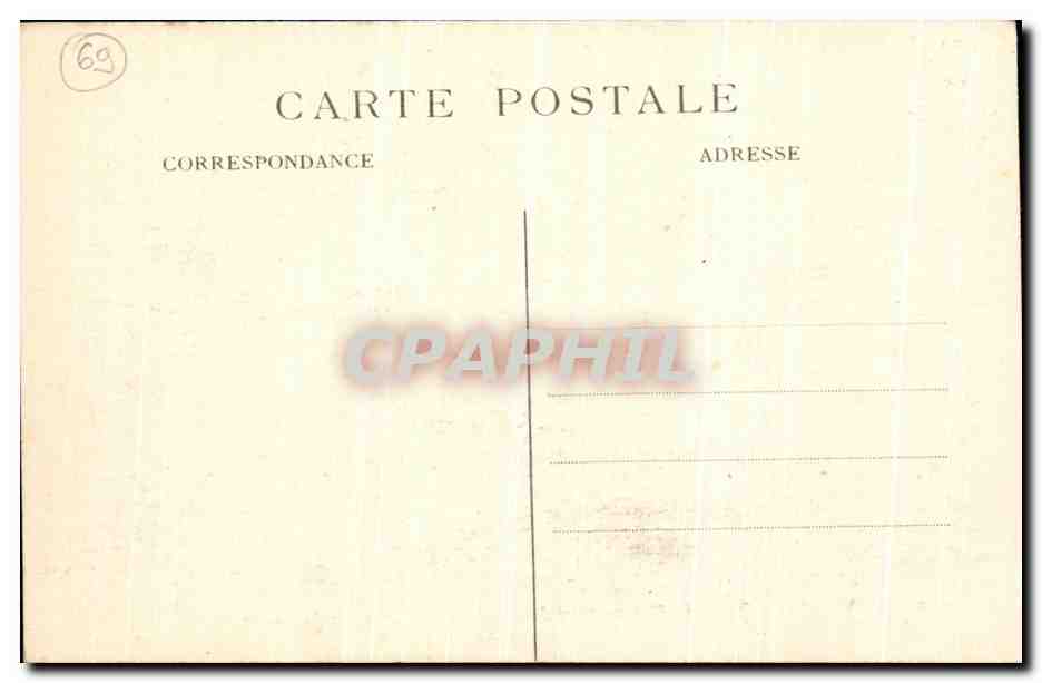 LYON – Notre-Dame de Fourvière et Jonction du Rhône et de la Saône – E.R. – n°151 — Verso