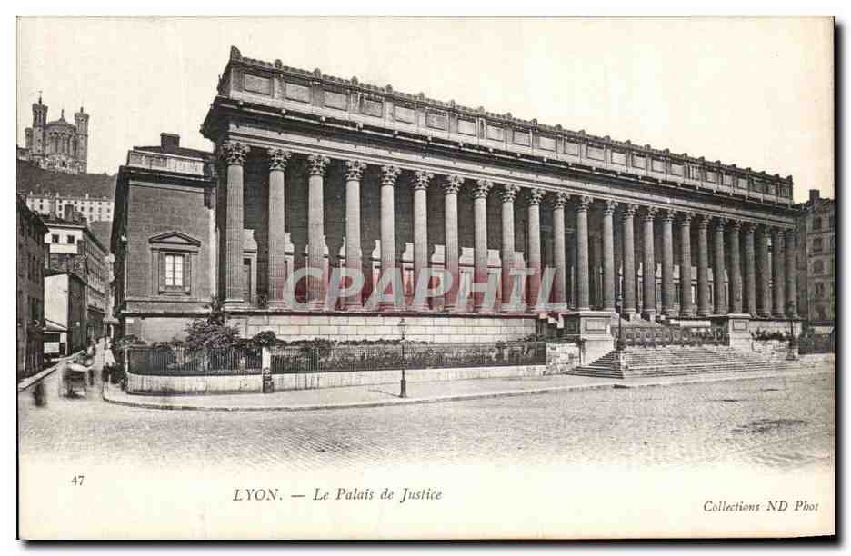LYON — Le Palais de Justice — Collections ND Phot