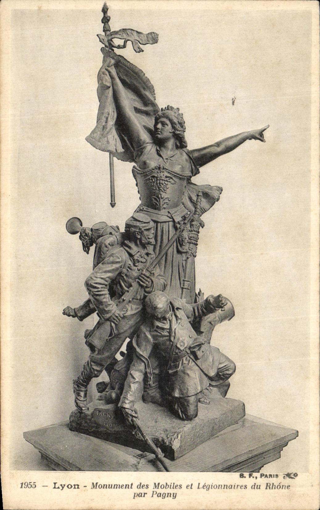 Monument des Mobiles et Légionnaires du Rhône — Lyon — par Pagny