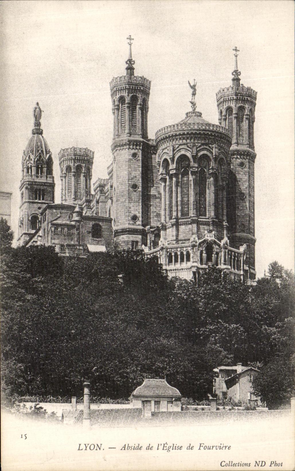 LYON — Abside de l'Église de Fourvière — Collections ND Phot