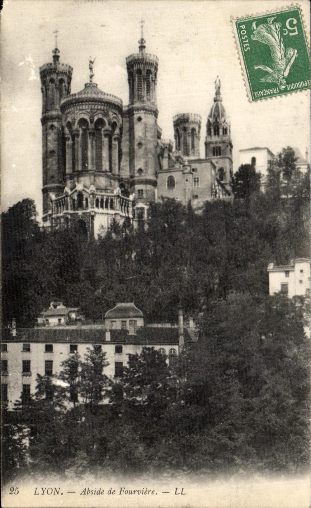 CPA Lyon Abside De Fourviere 