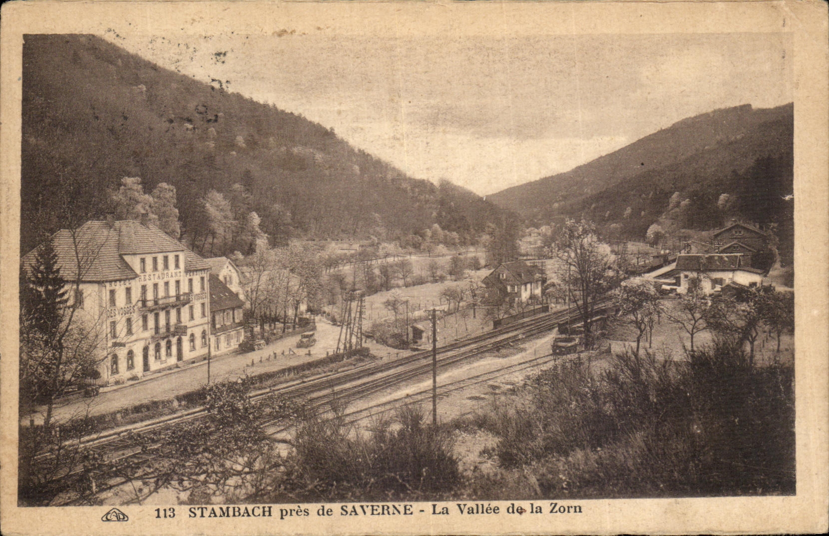 CPA Stambach Pres De Saverne La Vallee de La Zorn
