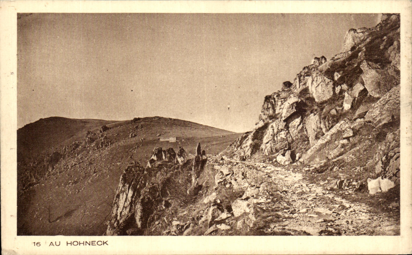 Au Hohneck — vue de la montagne rocheuse — BRAIN & Cie, Wildhouse-Dornach