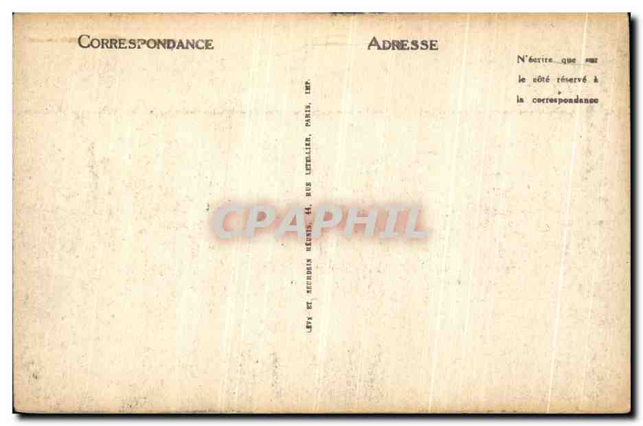 CPA Strasbourg la Cathedrale Facade Occidentale — Verso