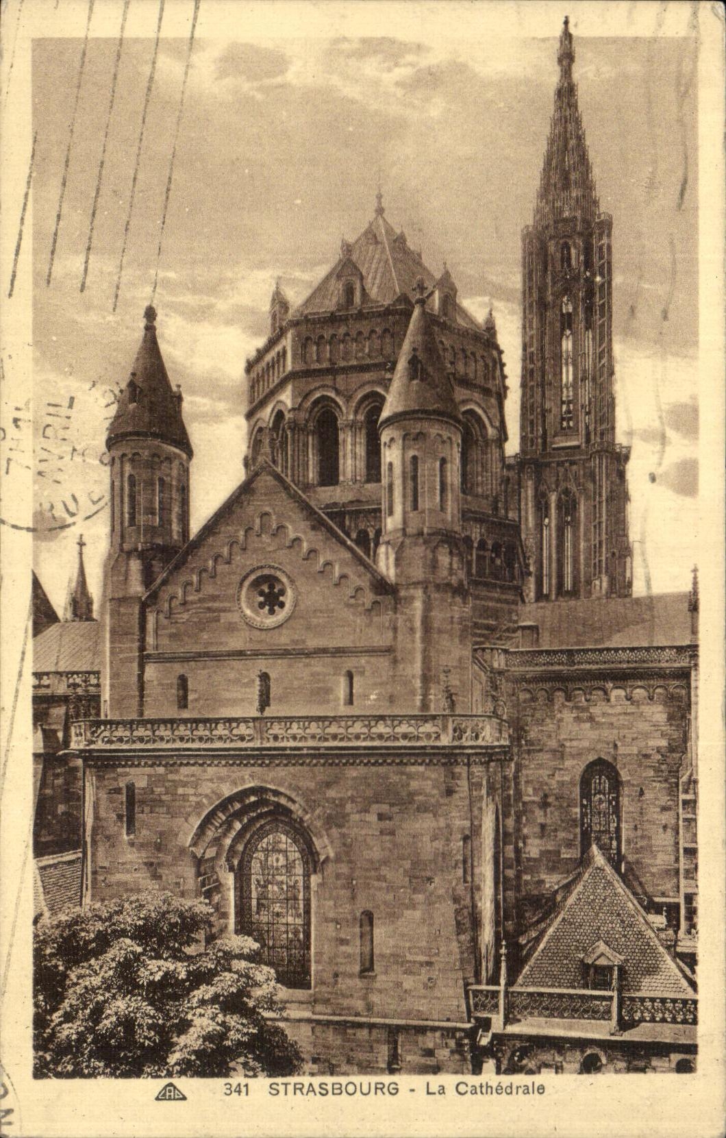 CPA Strasbourg la Cathedrale 