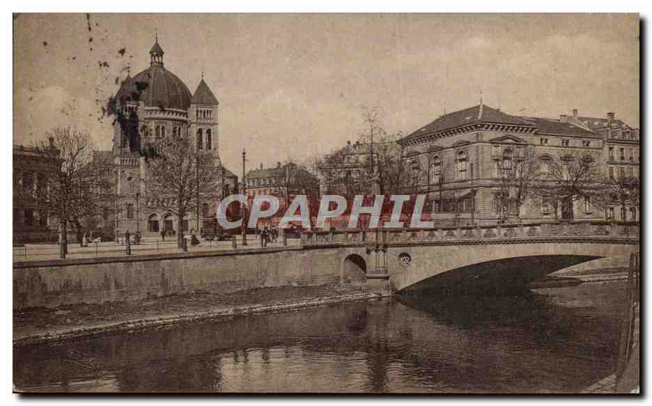 CPA Strasbourg Eglise Cath de Saint Pierre le Jeune