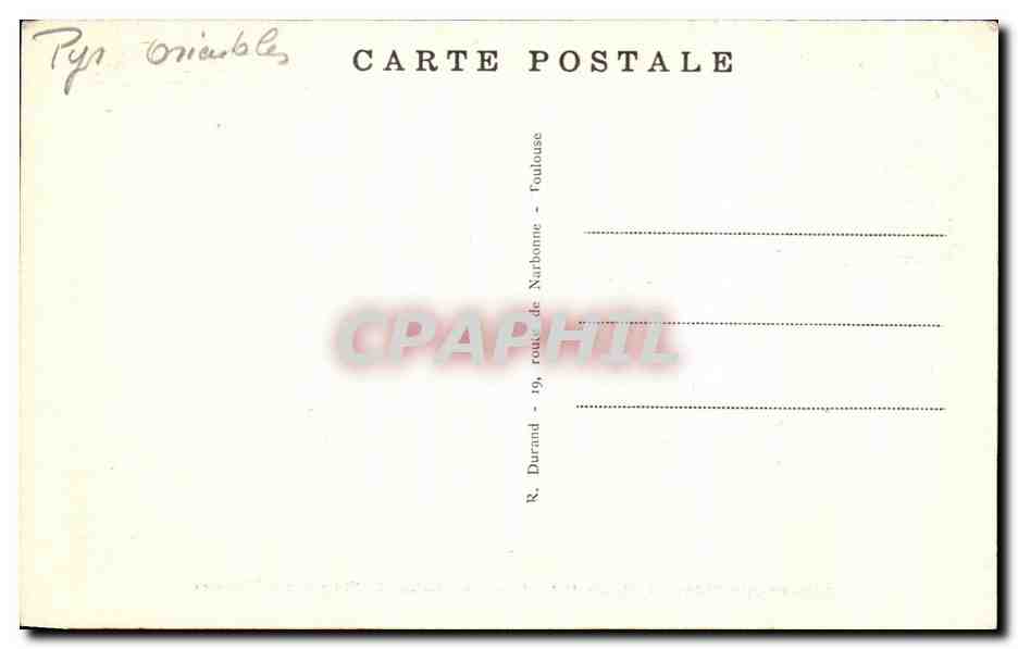 CPA Arles Sur Tech Le Cloitre de L Eglise Et le Clocher de L Eglise  — Rückseite