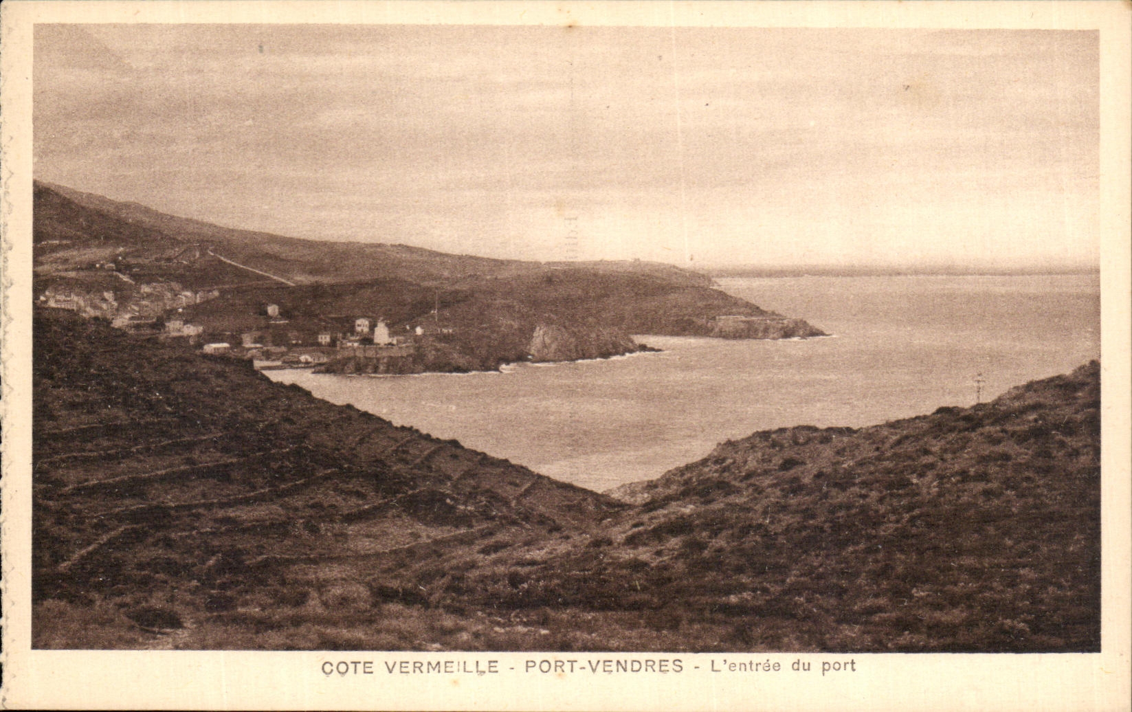 CPA Cote Vermeille Port Vendres L Entree Du Part 