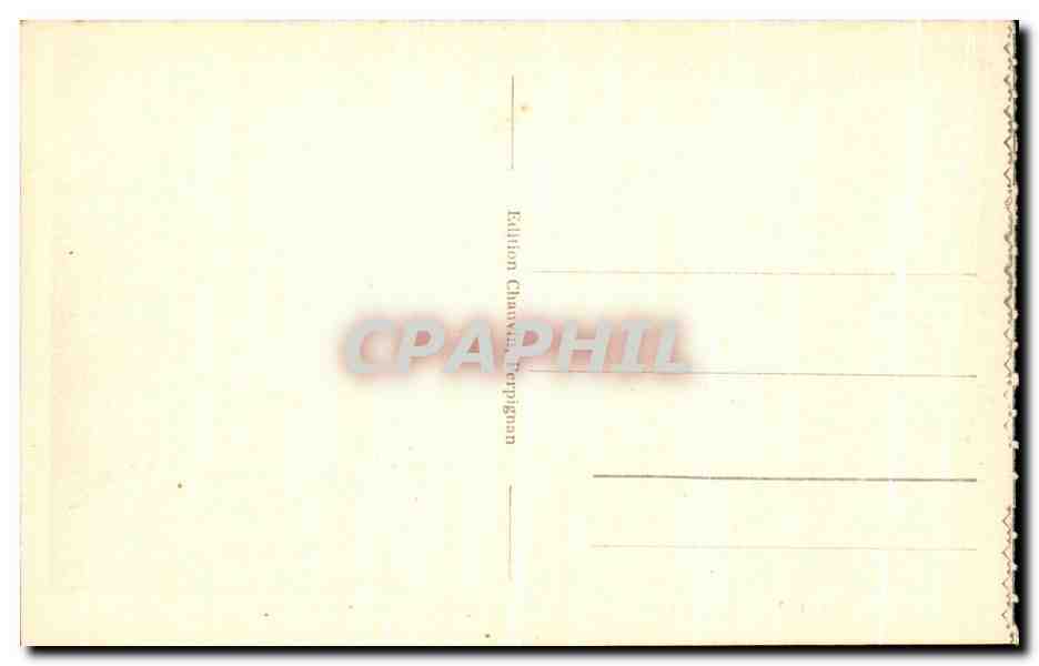 CPA Cote Vermeille Port Vendres L Entree Du Part  — Rückseite