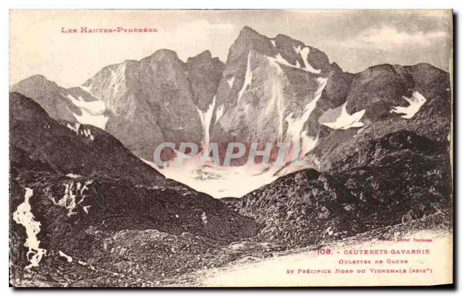 Cauterets-Gavarnie — Quillettes de Gaude und Nordabhang des Vignemale (2888 m) — Verlag: Pierre Toulouse