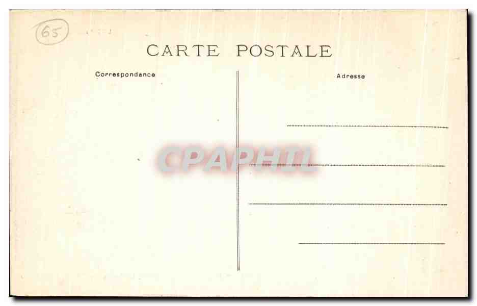 CPA Luz Saint Sauveur vu de la chapelle Solferino — Verso