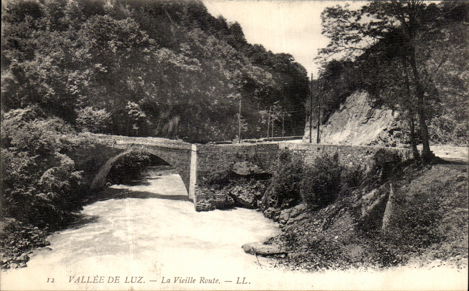 CPA Luz Vallee De La Vieille Route