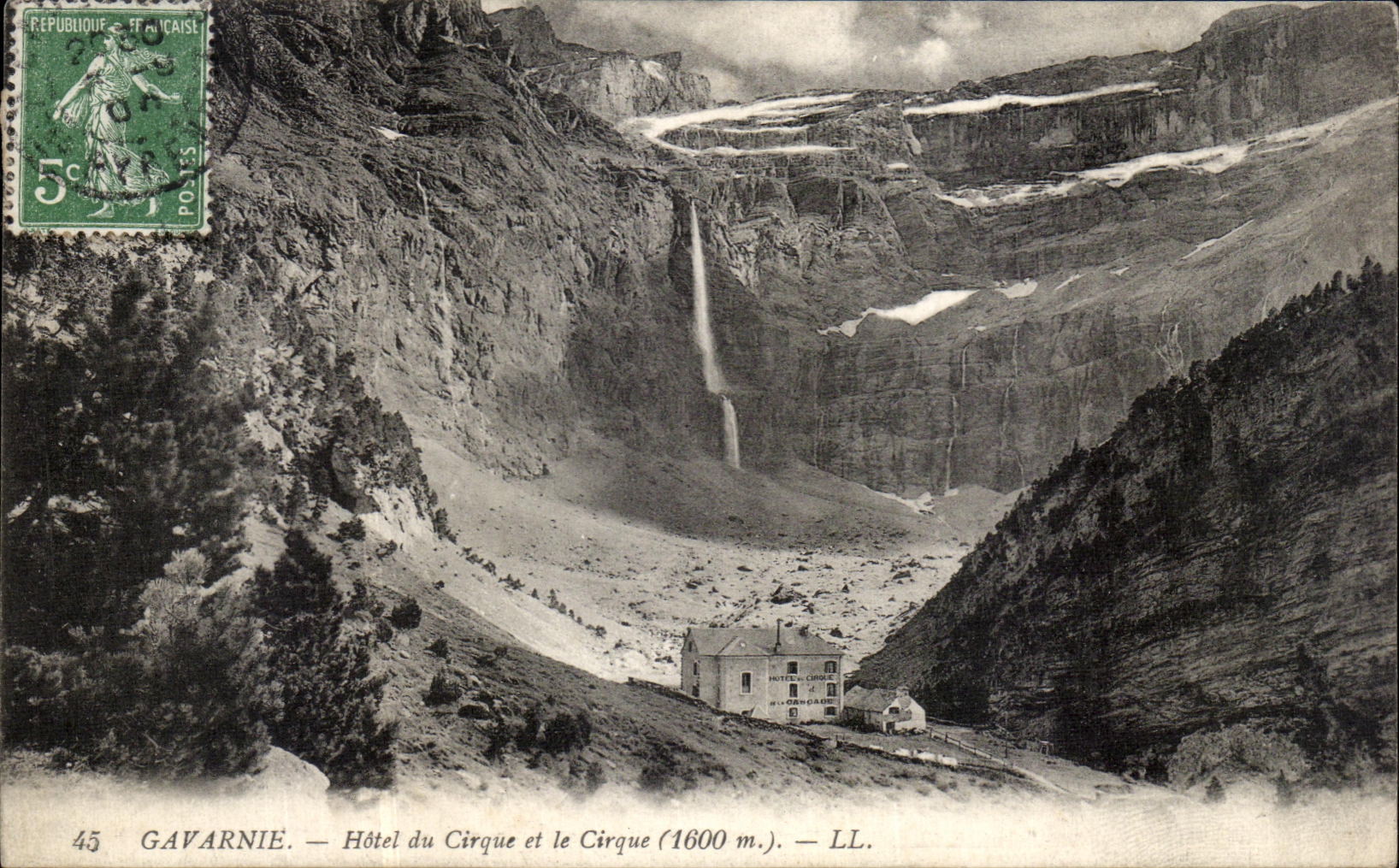 CPA Gavarnie Hotel du Cirque et le Cirque