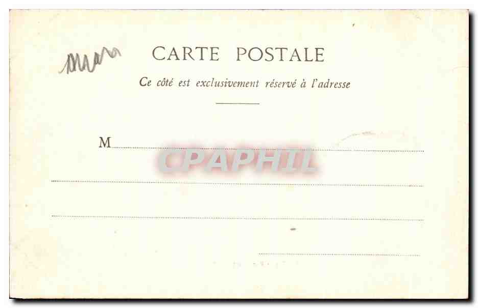 CPA Moulin De Bernadette Soubirous — Verso