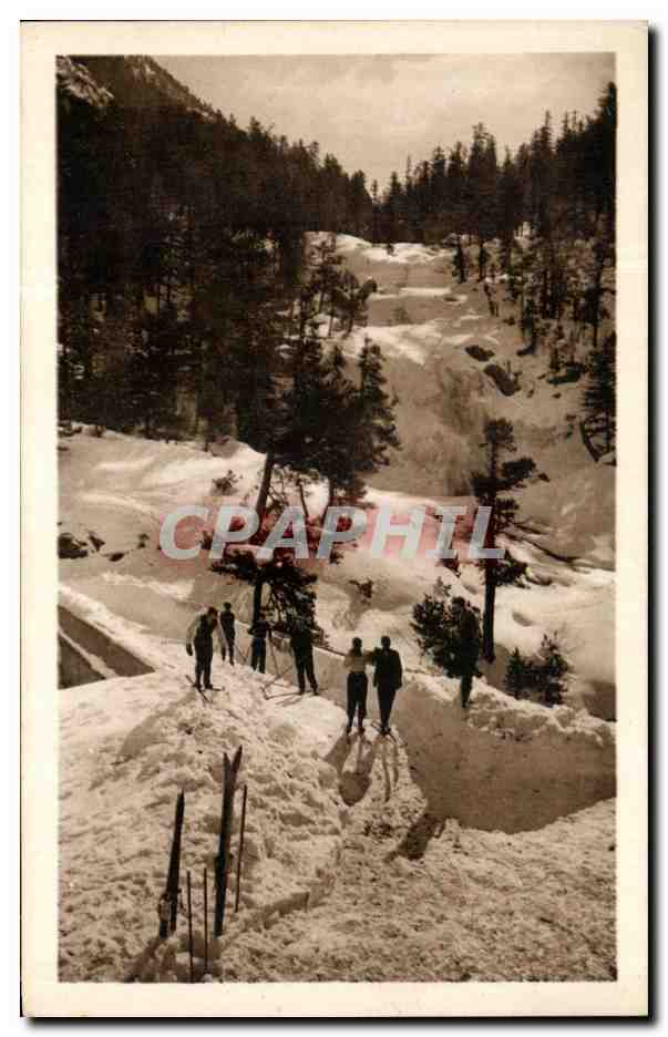 Les Pyrénées hiver - Cauterets — Au Pont d'Espagne