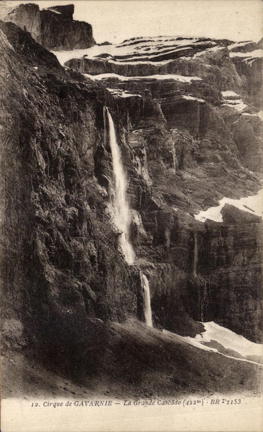 CPA Cirque de Gavarnie La Grande Cascade 