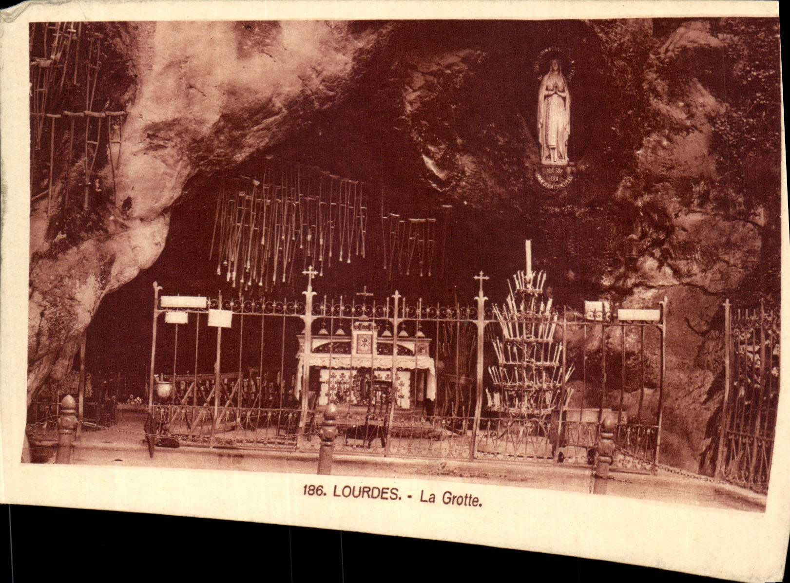 CPA Lourdes La Grotte