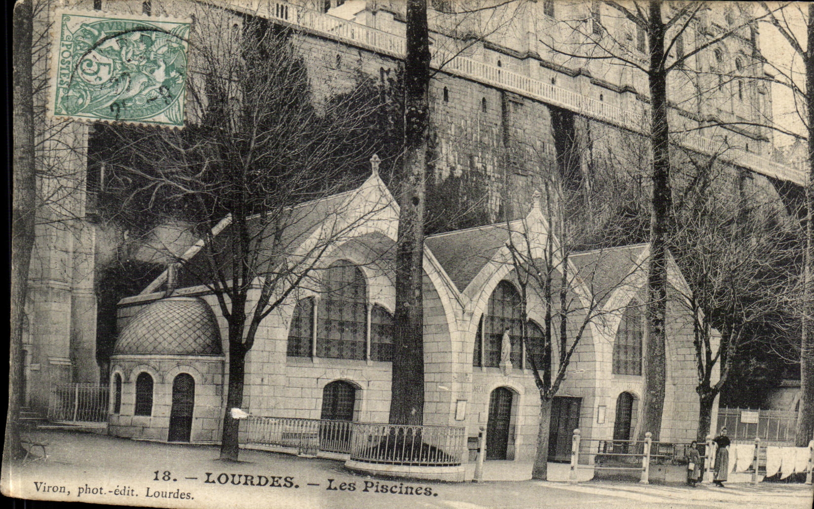 CPA Lourdes Les Piscines
