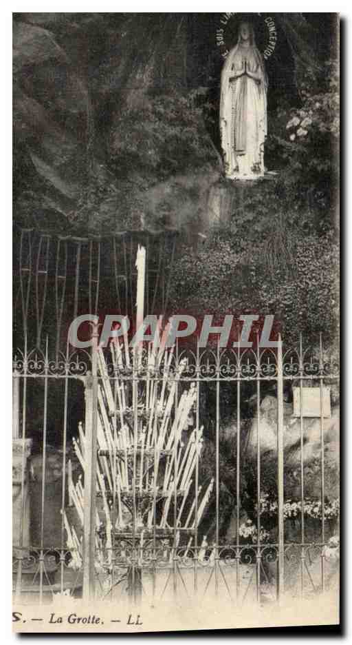 CPA Lourdes La grotte