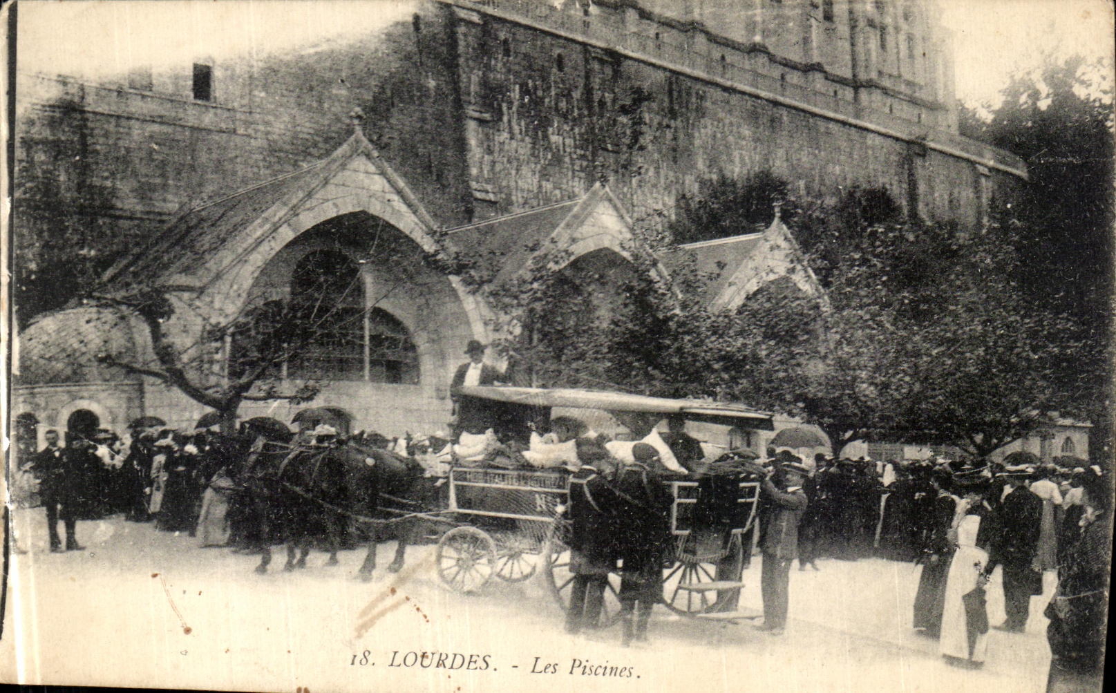 Lourdes - The Pools — Publisher F. Viron, No. 18