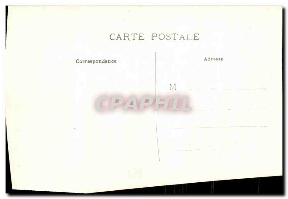CPA Lourdes Benediction du Saint Sacrement — Verso