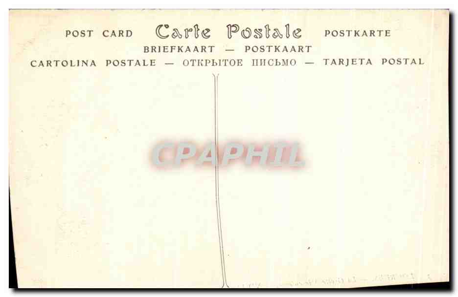 CPA Lourdes La Grotte Miraculeuse — Verso