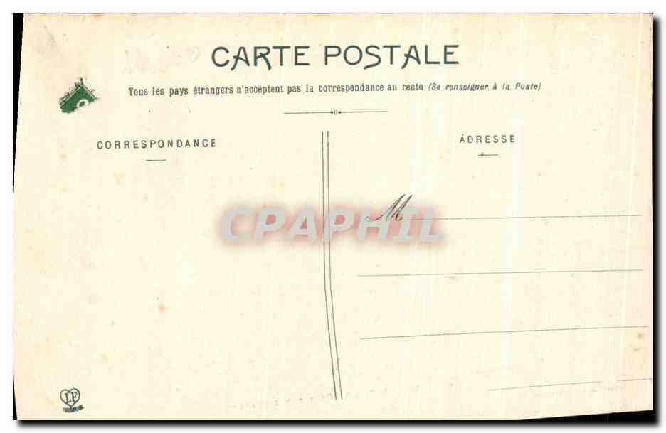 CPA Lourdes La Grotte Miraculeuse — Verso