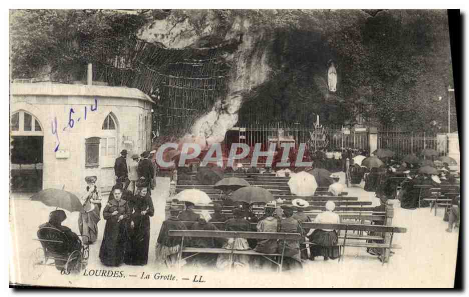 CPA Lourdes La Grotte