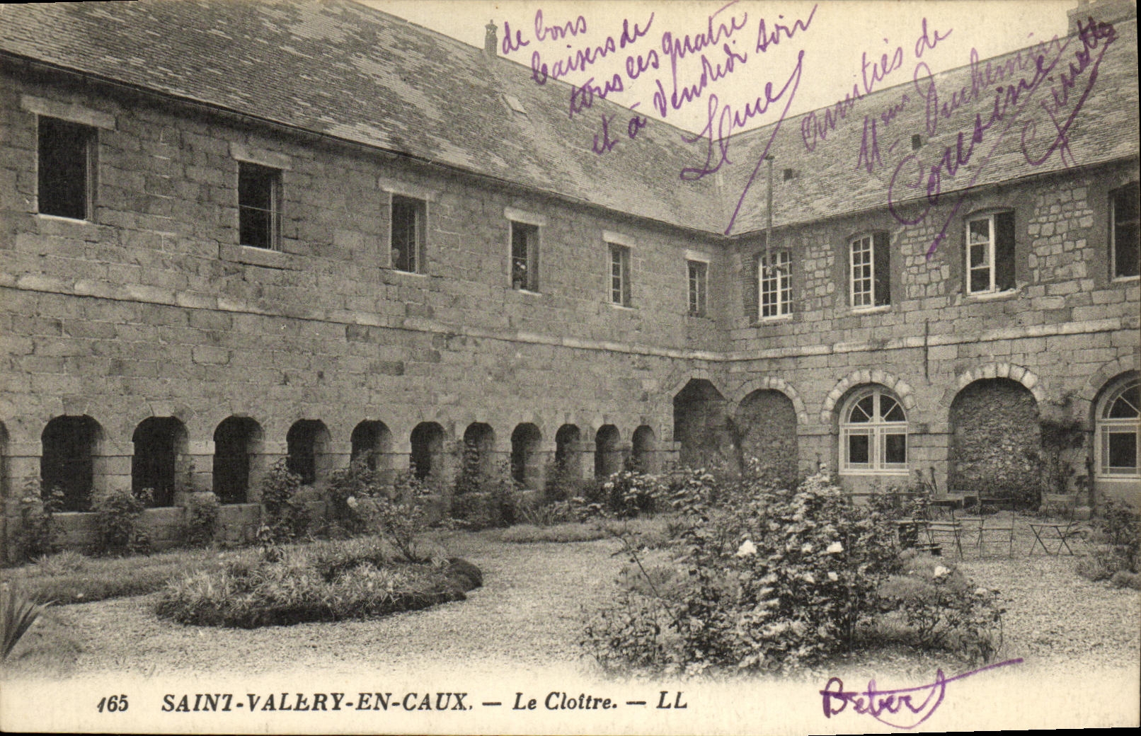 CPA Saint Valery En Caux Le Cloitre 