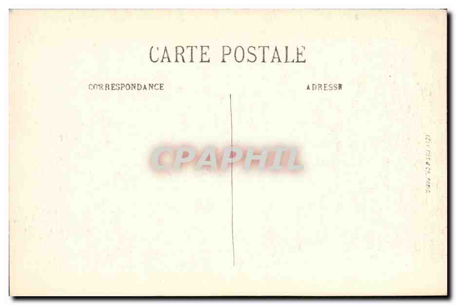 Castillo de Fontainebleau — Salón de Luis XIII — N. G. — Reverso