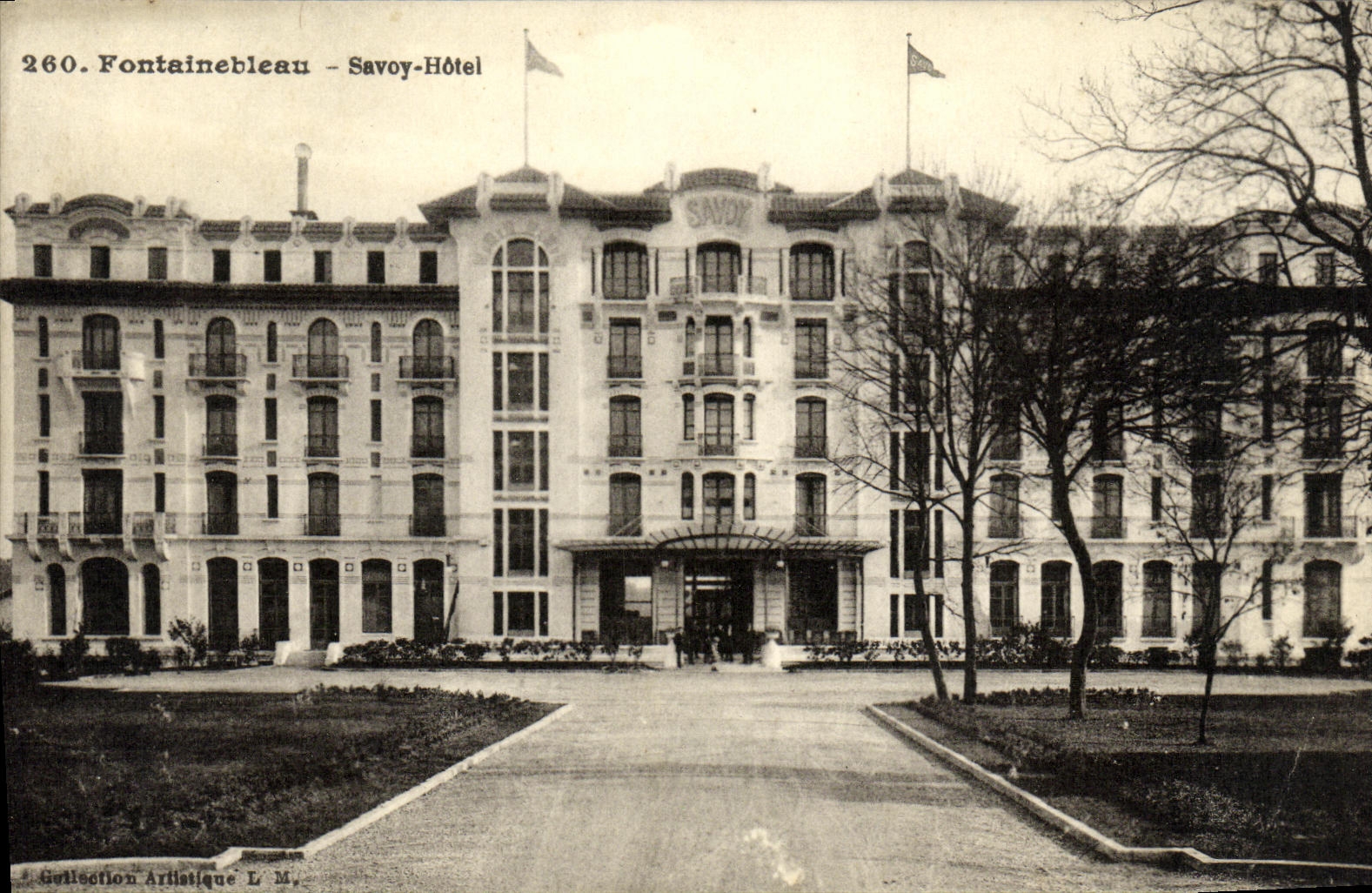 Fontainebleau — Savoy-Hôtel — Künstlerische Sammlung L. M.
