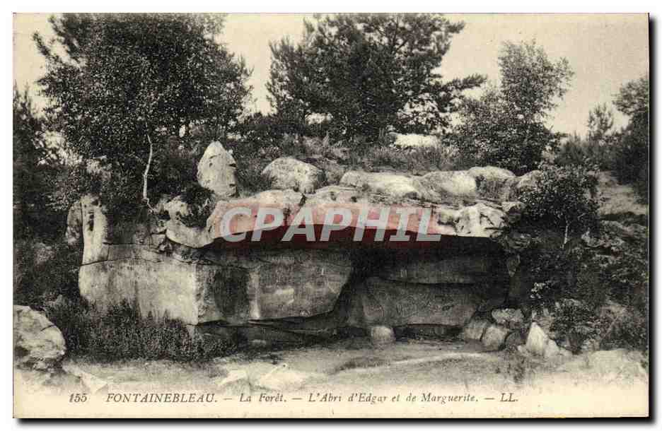 Fontainebleau — La Forêt — L'Abri d'Edgar et de Marguerite — LL