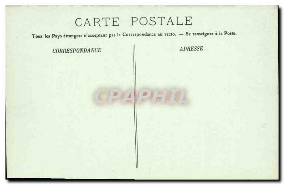 Fontainebleau — La Forêt — El Sfinge de los Druidas — LL. Verneuil, 100 Rue Grande. — Reverso
