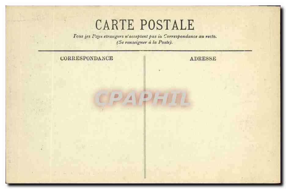 Fontainebleau — Die Wälder — La Fontaine Sanguinée — Der Krokodil — LL. — n° 334 — Rückseite