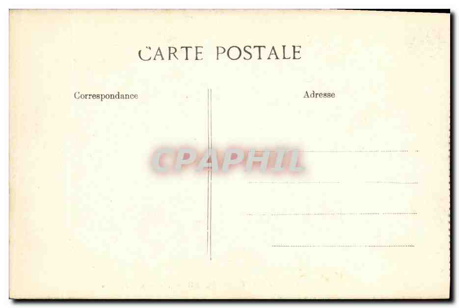 Wälder von FONTAINEBLEAU — Die drei Mausoleen — Verlag BLD, n°46 — Rückseite