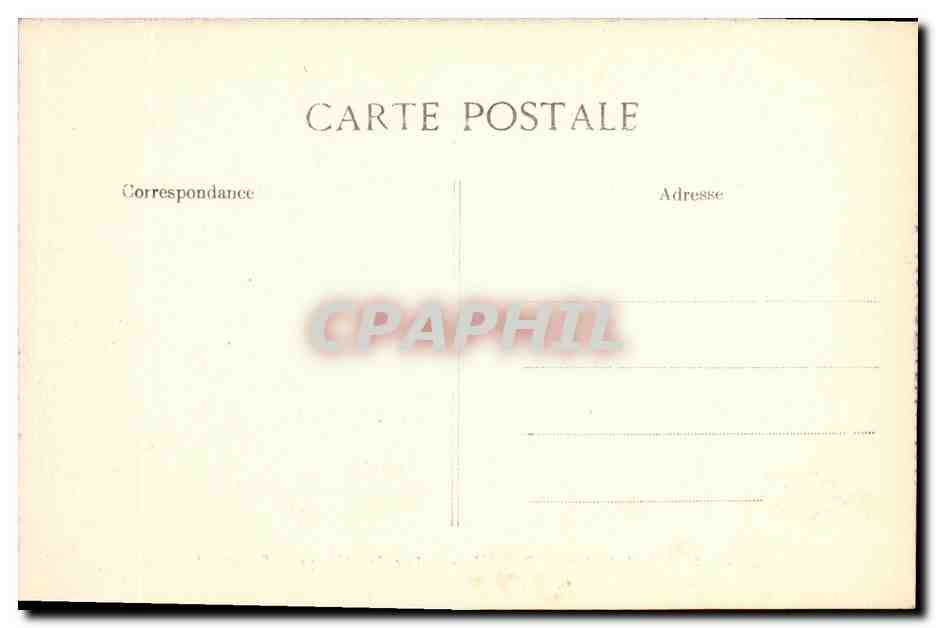 Leere Ansichtskarte — Standardformat — Verlag CPAPHIL — Rückseite