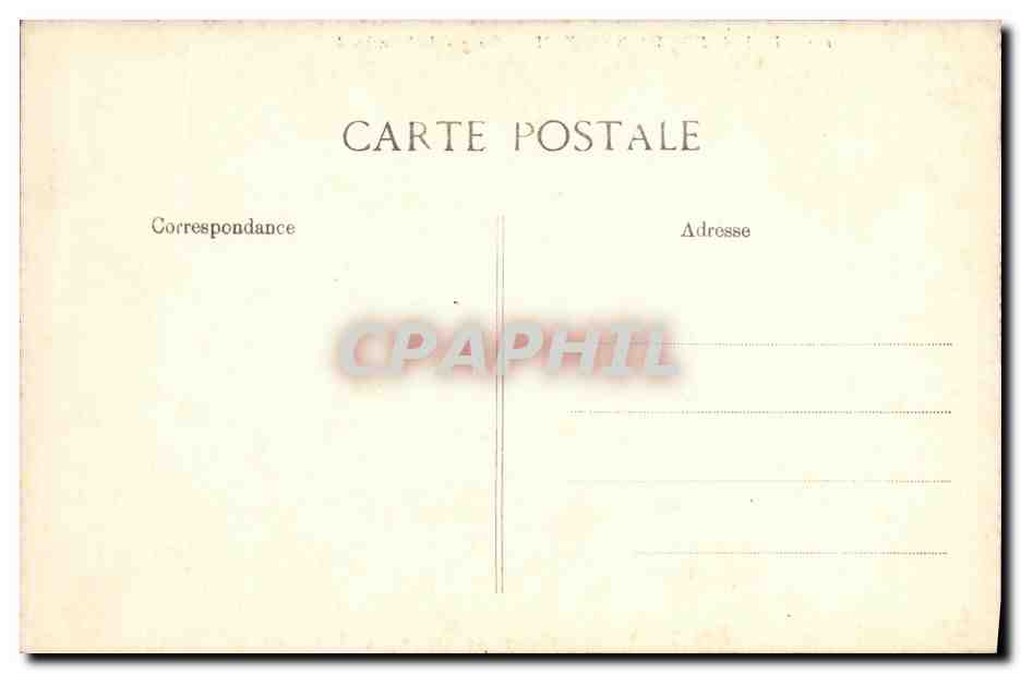 Forêt de FONTAINEBLEAU — Gorges de Franchard — Éditeur non identifié, n° 167 — Achterkant
