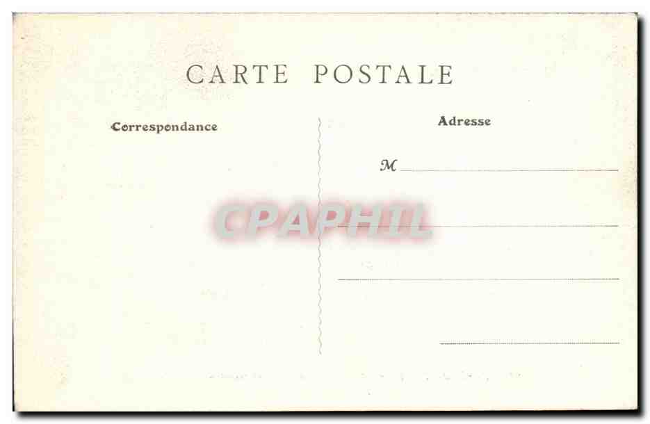 Forêt de Fontainebleau - La Roche qui tremble — B. F., Paris — Verso