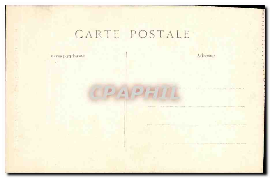 Forêt de FONTAINEBLEAU — Le Chêne Charme — n° 819 — Verso